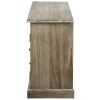 TV Stand Solid Mindi Wood 57.1"x13.8"x23.6"