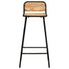 Bar Chairs 4 pcs Solid Mango Wood
