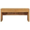 TV Stand 39.4"x13.8"x17.7" Solid Wood Teak