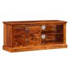 TV Stand Solid Wood Sheesham 35.4"x11.8"x15.7"