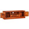 TV Stand Solid Sheesham Wood 47.2"x11.8"x15.7"