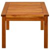 Patio Coffee Table 35.4"x19.7"x14.2" Solid Acacia Wood