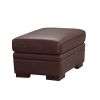Dillon Leather Ottoman