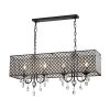 Warehouse of Tiffany Aruna Antique Copper Metal 4-Light Chandelier
