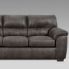 TiTirana Contemporary 2-Piece Living Room Set, Fabric Pillow-top Arm Sectional Sofa with Ottoman, Sequoia Ash