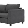 Armrests Module for Modular Sectional Sofa,Left and Right Armrests,Chenille,Minimalist Style,2 Colors