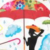 Umbrellas - Large Wall Decals Stickers Appliques Home Decor