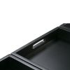 Avalon - Storage Ottoman - Slate Grey