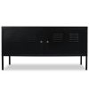 TV Stand 46.5"x15.7"x23.6" Black