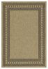 Earth GC_NTL1006 Jute/Black 7 ft. 10 in. x 10 ft. 3 in. Indoor/Outdoor Area Rug