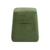 Clyde 14" Tapered Square Upholstered Ottoman, Moss Green