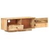 TV Stand 35.4"x11.8"x13.8" Solid Wood Mango