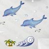 Happy Dophins - Hemu Wall Decals Stickers Appliques Home Decor