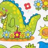 Dinosaur - Wall Decals Stickers Appliques Home Decor
