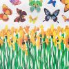 Flying Butterflies 3 - X-Large Wall Decals Stickers Appliques Home Decor