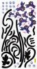 Waving Branch - Wall Decals Stickers Appliques Home Decor