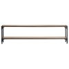 TV Stand 59.1"x11.8"x15.7" Solid Wood Acacia