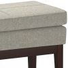 Carlson - Small Ottoman Bench - Greige