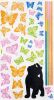 Cat with Butterflies - Wall Decals Stickers Appliques Home Decor