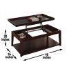 Clemson - 3 Piece Table Set - Brown
