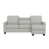 Wallace & Bay Drason Gray Reconfigurable Sectional