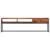 TV Stand 63"x11.8"x17.7" Solid Wood Sheesham