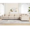 {NEW ARRIVAL} {VIDEO provided} Oversized Modular Sectional Sofa, Convertible Sectional Sofa, Corduroy for Living Room, Beige