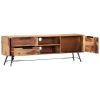 TV Stand 55.1"x11"x18.5" Solid Wood Sheesham