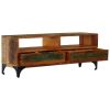 TV Stand 46.5"x13.8"x17.7" Solid Wood Reclaimed