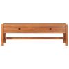 TV Stand 55.1"x15.7"x17.7" Teak Wood