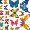 Butterfly Crowd - Wall Decals Stickers Appliques Home Decor