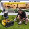 VEVOR Sewer Camera, 164FT 4.3" Screen, Pipeline Inspection Camera with DVR Function & Snake Cable, Waterproof IP68 Borescope w/LED Lights