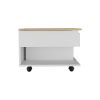 Luanda Lift Top Coffee Table, Casters, One Shelf