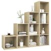 4 Piece TV Cabinet Set Sonoma Oak Engineered Wood