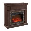 Only Mantel (NOT INCLUDED FIREPLACE)--Cherry,41.34"W*14"D*40"H