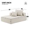 [VIDEO provided] Special-shaped Frame for Oversized Modular U Shaped Sectional Sofa,Luxury Boucle Floor Couch,Convertible Compressed Couch