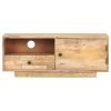 TV Stand 35.4"x11.8"x13.8" Solid Wood Mango