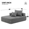 [VIDEO provided]Special-shaped Frame for Oversized Modular U Shaped Sectional Sofa,Luxury Boucle Floor Couch,Convertible Compressed Couch