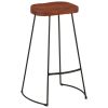 Gavin Bar Stools 2 pcs 19.7"x15.7"x30.7" Solid Wood Mango
