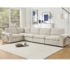 [NEW ARRIVED] [VIDEO PROVIDED]Sectional Couches For Living Room,Modular Couch,Wireless Charging Port & Cup Holders,5-seat ,DIY Combination