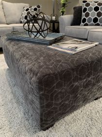 Camero Fabric Cocktail Ottoman (Color: as Pic)