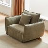 MH 44" Minimalist Sofa, Living Room upholstered armchair bedroom, Modern Living Room Sofa for Office Room, Living Room