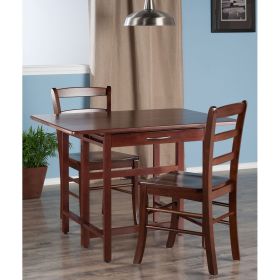 Taylor 3-Pc Set Drop Leaf Table w/ Ladder Back Chair (SKU: 94353)