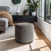 Oval Accent Ottoman