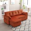 UNITED Modular Sectional Sofa L Shaped Modular Couch with Reversible Chaise Modular Sofa Sectional Couch with Storage Seats