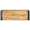 TV Stand 35.4"x11.8"x15.7" Solid Wood Mango