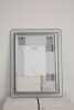 40x32 Inch LED Bathroom Mirror Vanity Mirrors with Front Lights Wall Mounted Anti-Fog Frameless Make Up Mirror with Light 5 mm Copper-Free Silver Mirr
