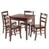 Pulman 5-PC Set Extension Table with Ladder Back Chairs