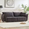 MH88" Modern Living Room Sectional, Wide Living Room Sectional, Stylish chenille Triple Sectional with Extra 2 Pillows