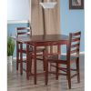 Taylor 3-Pc Set Drop Leaf Table w/ Ladder Back Chair